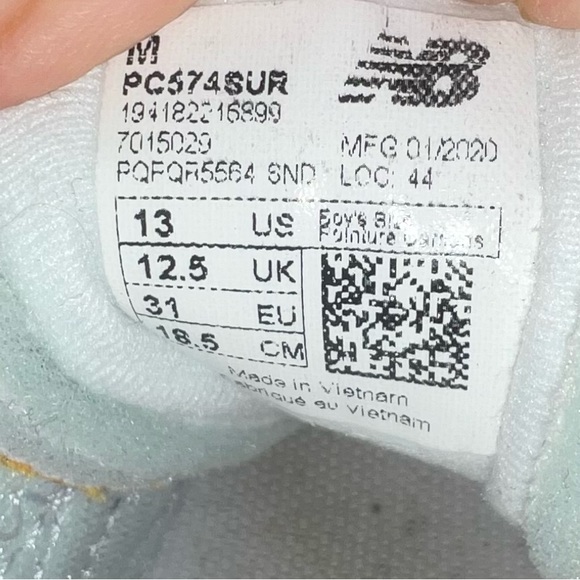 New Balance 574 Split Sail Casual Sneakers from Finish Line Size 13 - Picture 8 of 8